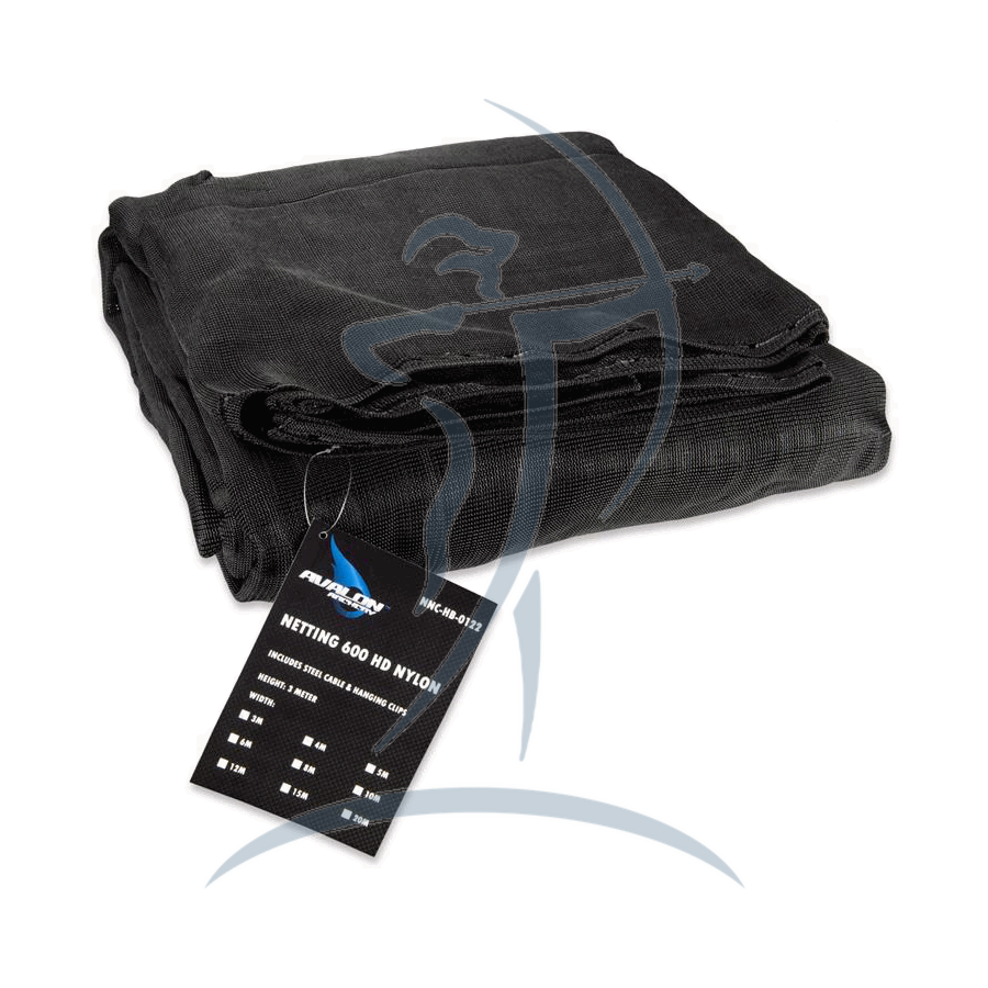 Avalon Backstop Netting black h=3,0m » Bogentandler.at
