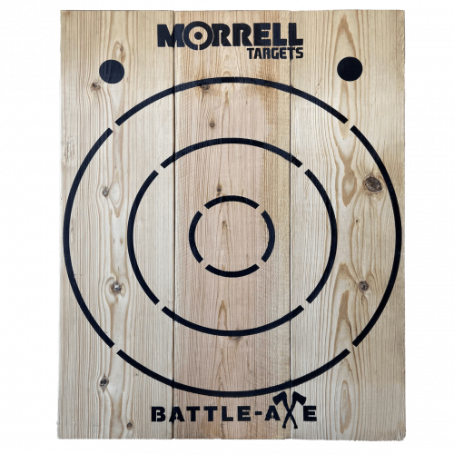 Morrell Battle Axe Wooden Target