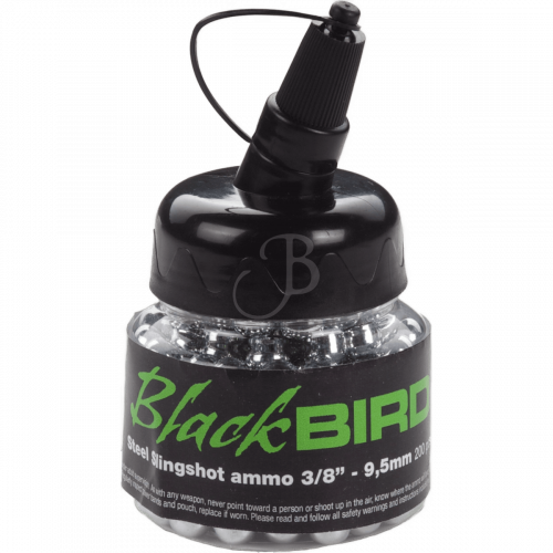 Blackbird Slingshot Steel Ammo 3/8" (200/pk)