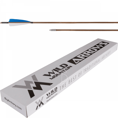 Wild Mountain Holzpfeil Bambus (Dutzend)