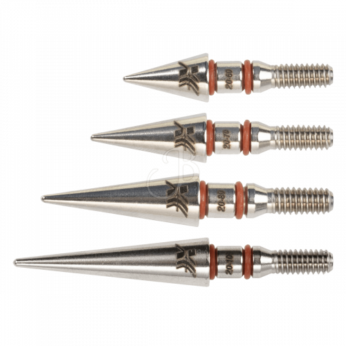Cross-X Pro Pin Point Edelstahl Einschraubspitze 5/16" (6er Pack)