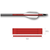 Socx Arrow Wrap für Spin Vanes auf Easton ACE (Solid)
