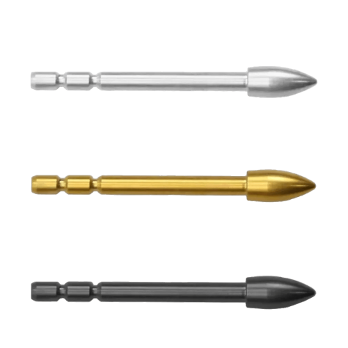 Wooooojack Tungsten Points for 3,2mm Shafts (12/pk)