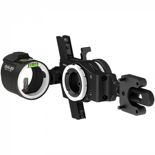 Dialed Archery Prüf Mover Visier Riser Mount Dovetail (schwarz)