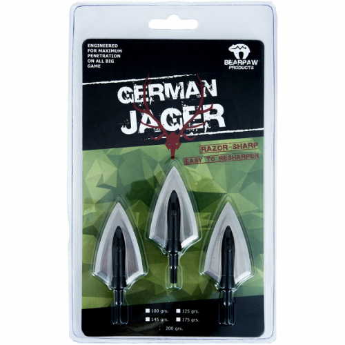 Bearpaw German Jager Broadheads (pack of 3)