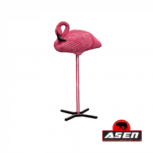 Wildcrete 3D Flamingo schlafend
