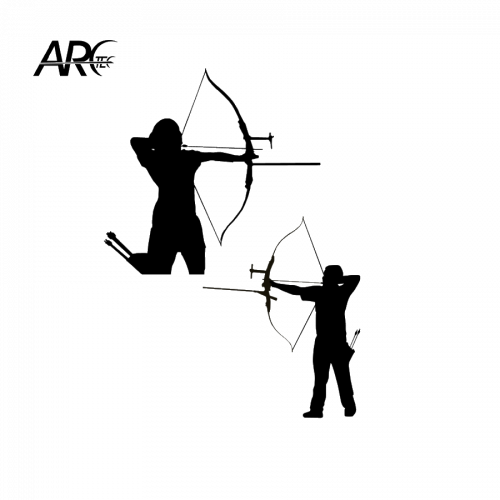 ArcTec Sticker Recurve Archer (male or female)