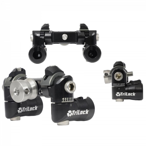 Axcel TriLock adjustable V-Bar Quick Disconnect