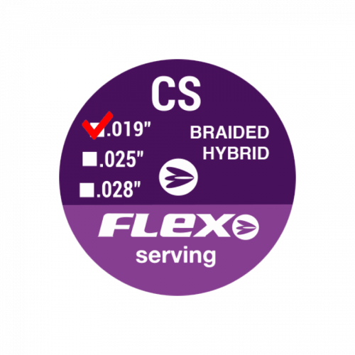 Flex Archery Carrera S-19 Serving (hybrid/braided)