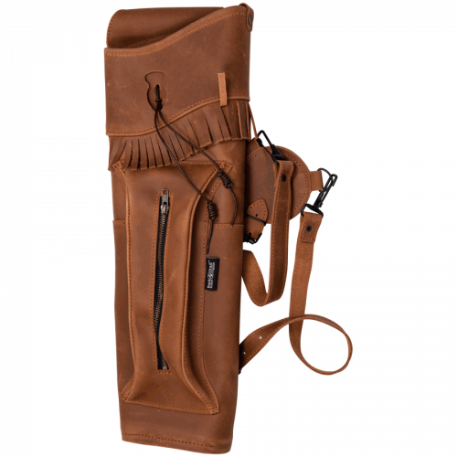 Buck Trail Native Leather Back Quiver