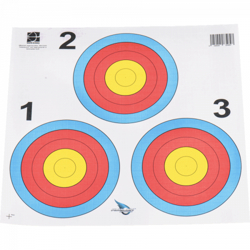 Target Face WA/FITA Vegas 3-Spot 40cm (Recurve)