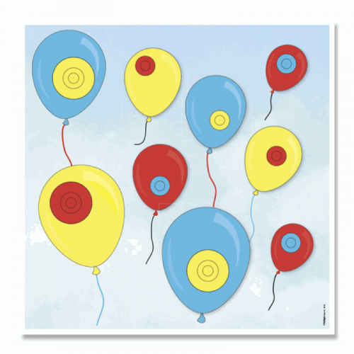 Krüger Bogen Spaßauflage Luftballons