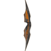 White Feather Accipiter One Piece Recurvebogen (64")