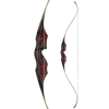 White Feather Accipiter One Piece Recurvebogen (64")