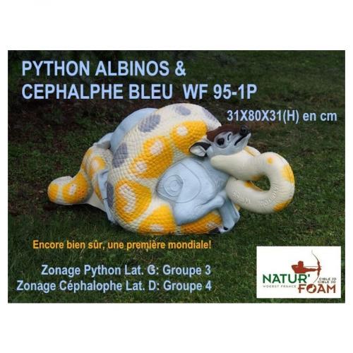 Natur Foam Albino Python & Blue Cephalophus