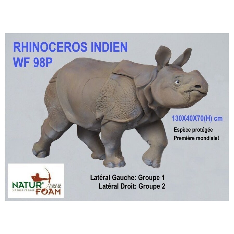 Natur Foam Panzernashorn (Bild für) Natur Foam Panzernashorn
